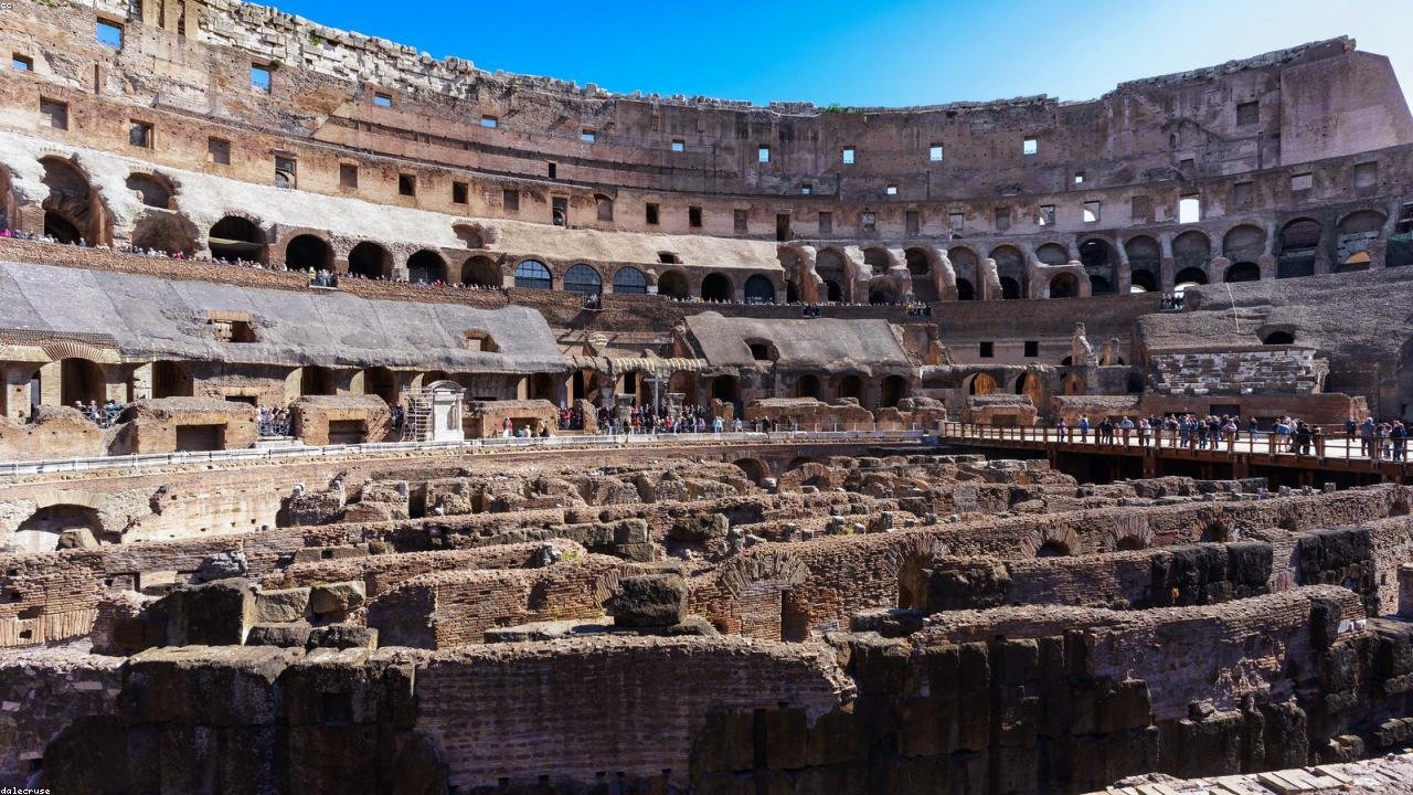 Rome travel scene